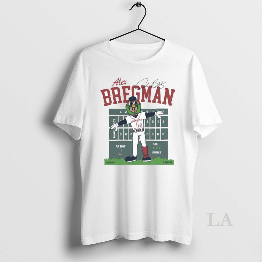 Original Alex Bregman Boston Red Sox At Bat Ball - Adult & Kids T-Shirts, Sweatshirts & Hoodies apparel design preview 1