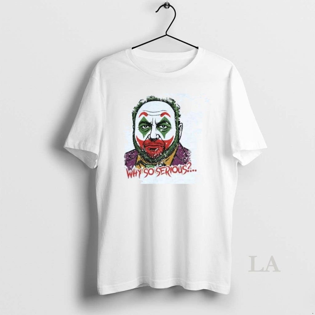 Original Alex Jones Joker Why So Serious - Adult & Kids T-Shirts, Sweatshirts & Hoodies apparel design preview 1