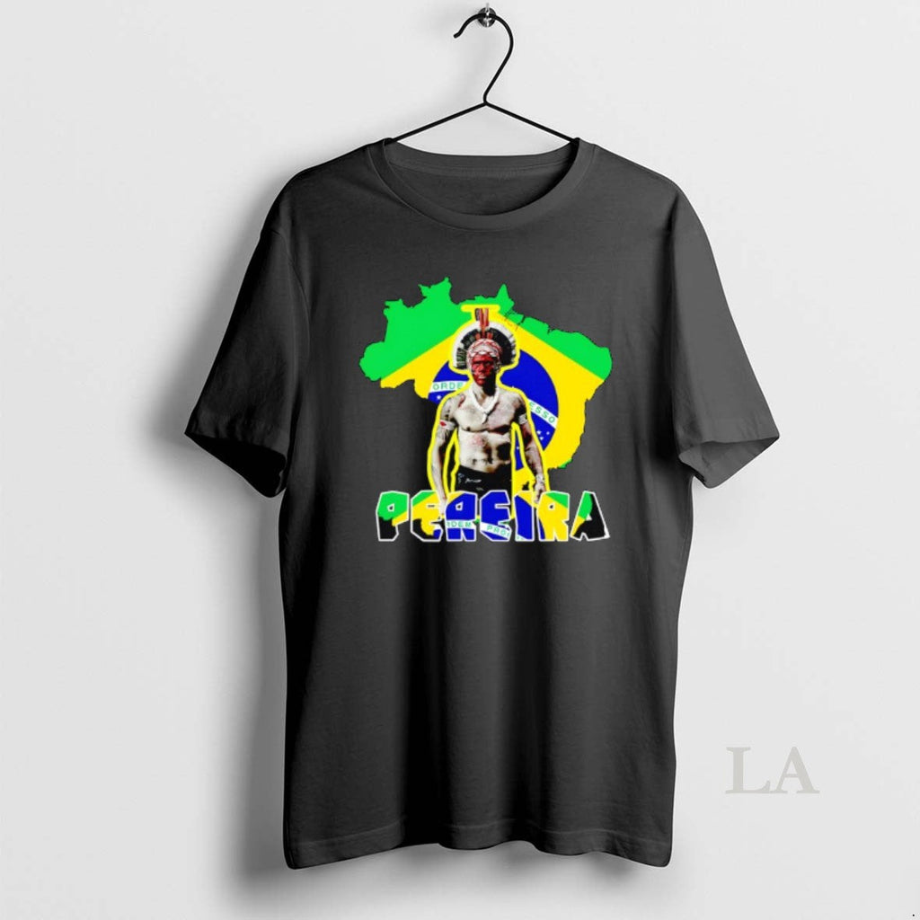 Original Alex Pereira Poatan Indigenous Warrior - Adult & Kids T-Shirts, Sweatshirts & Hoodies apparel design preview 1