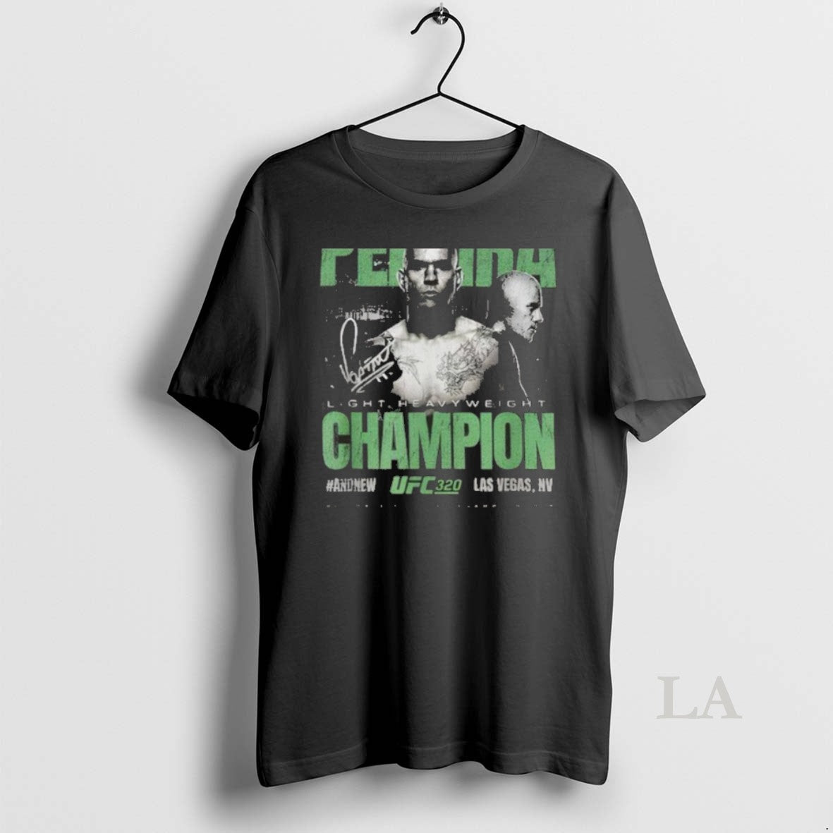 Original Alex Pereira Ufc 320 Andnew World Light - Adult & Kids T-Shirts, Sweatshirts & Hoodies apparel design preview 1