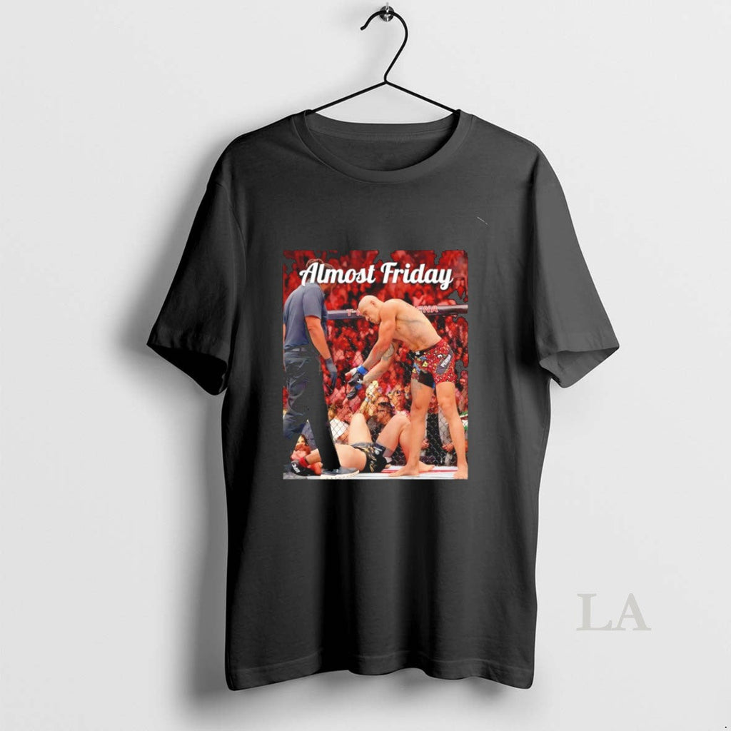 Original Alex Poatan Pereira Defeating Magomed - Adult & Kids T-Shirts, Sweatshirts & Hoodies apparel design preview 1