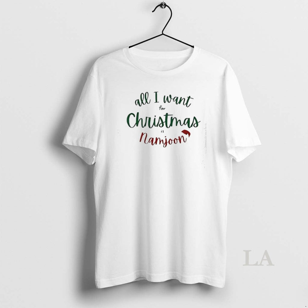 Original All I Want For Christmas Namjoon - Adult & Kids T-Shirts, Sweatshirts & Hoodies apparel design preview 1