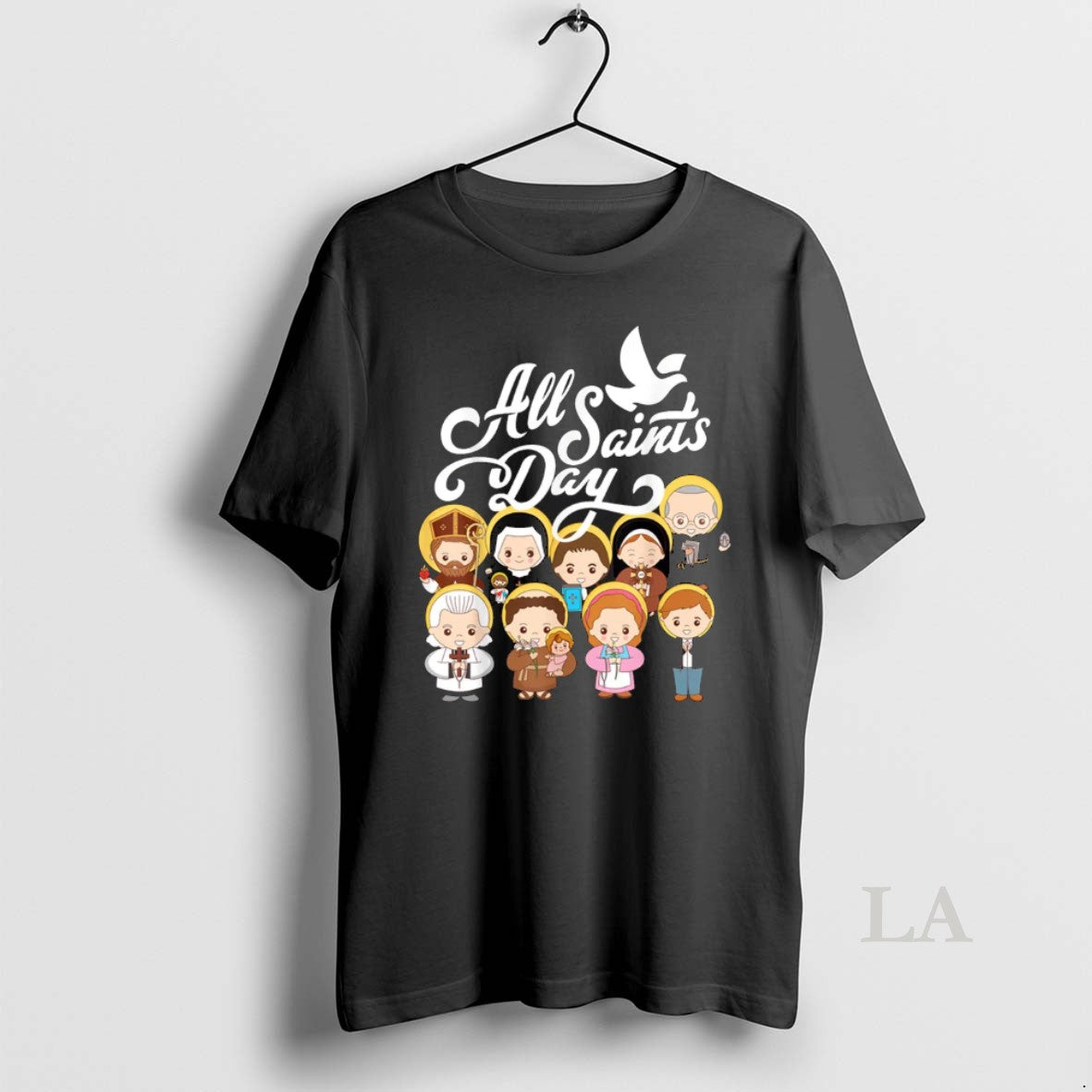 Original All Saints Day Catholic St Anthony Faustina - Adult & Kids T-Shirts, Sweatshirts & Hoodies apparel design preview 1