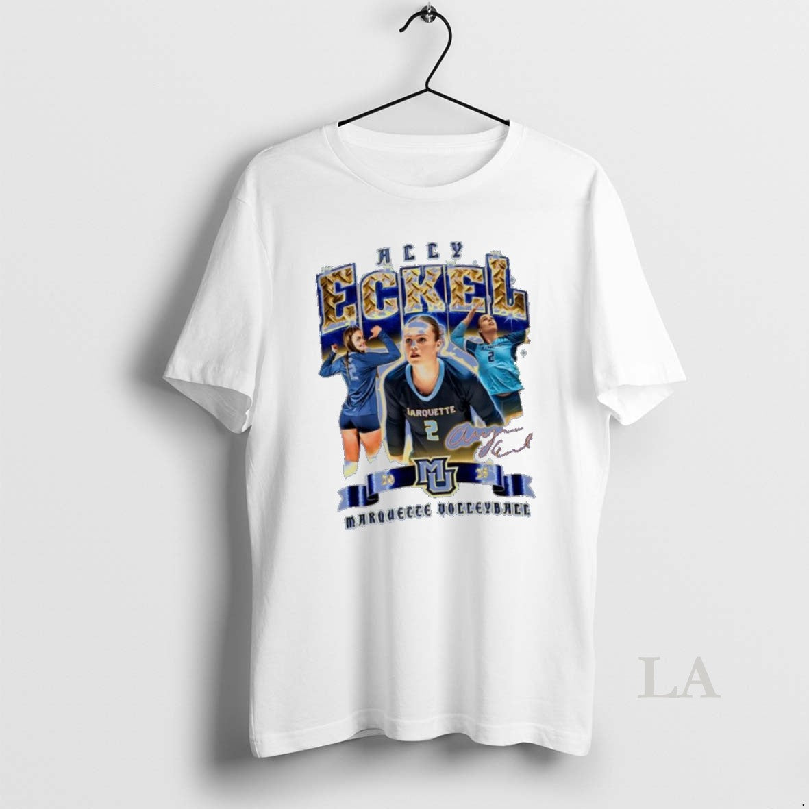 Original Allyson Eckel Triple Player Graphic - Adult & Kids T-Shirts, Sweatshirts & Hoodies apparel design preview 1