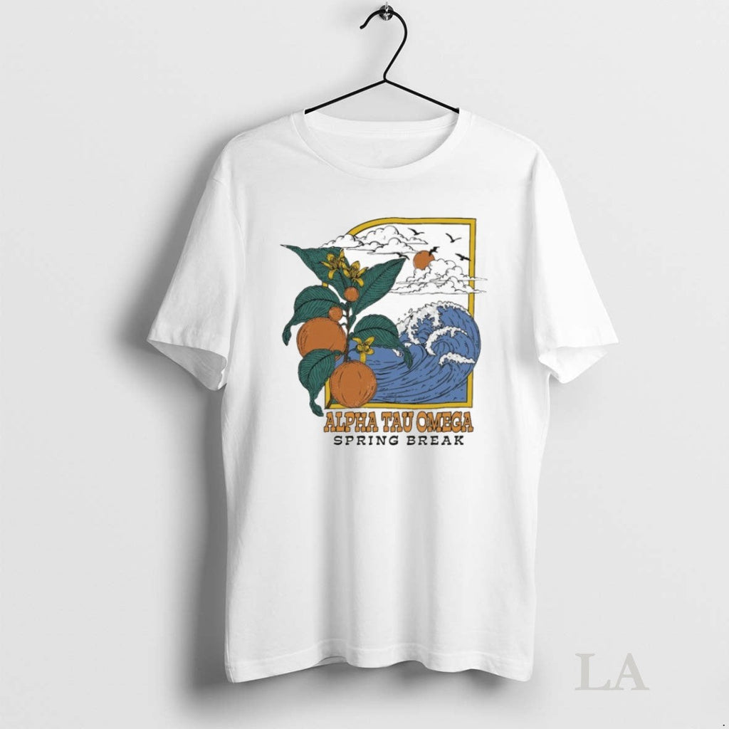 Original Alpha Tau Omega Spring Break - Adult & Kids T-Shirts, Sweatshirts & Hoodies apparel design preview 1