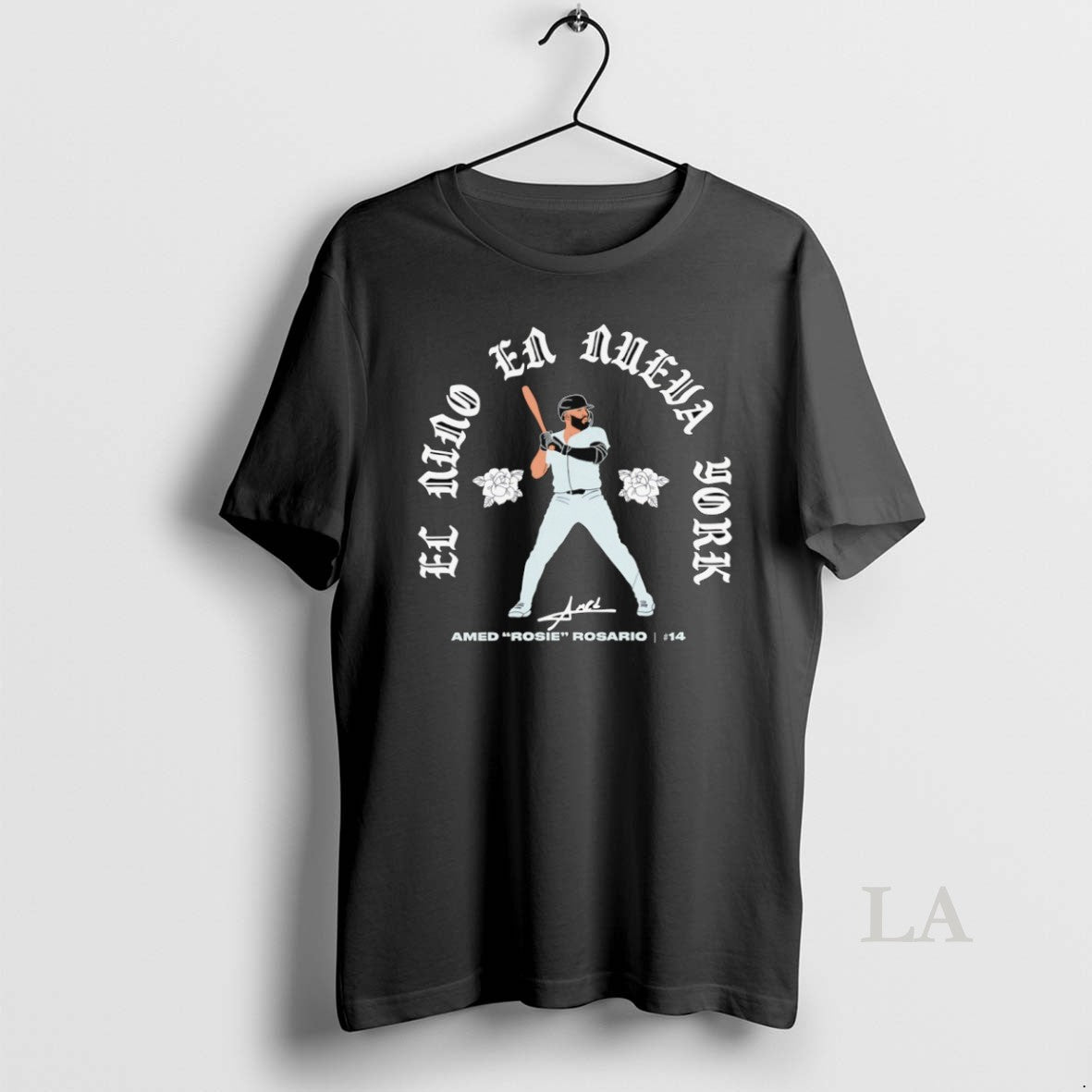 Original Amed Rosie Rosario 14 New York Yankees El - Adult & Kids T-Shirts, Sweatshirts & Hoodies apparel design preview 1
