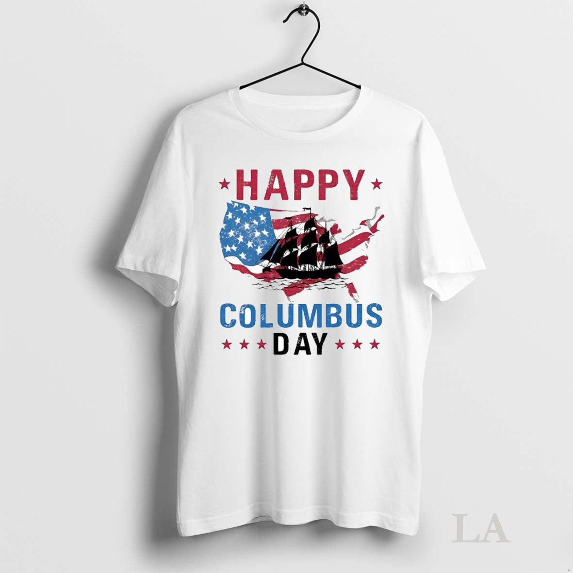Original America Happy Columbus Day - Adult & Kids T-Shirts, Sweatshirts & Hoodies apparel design preview 1