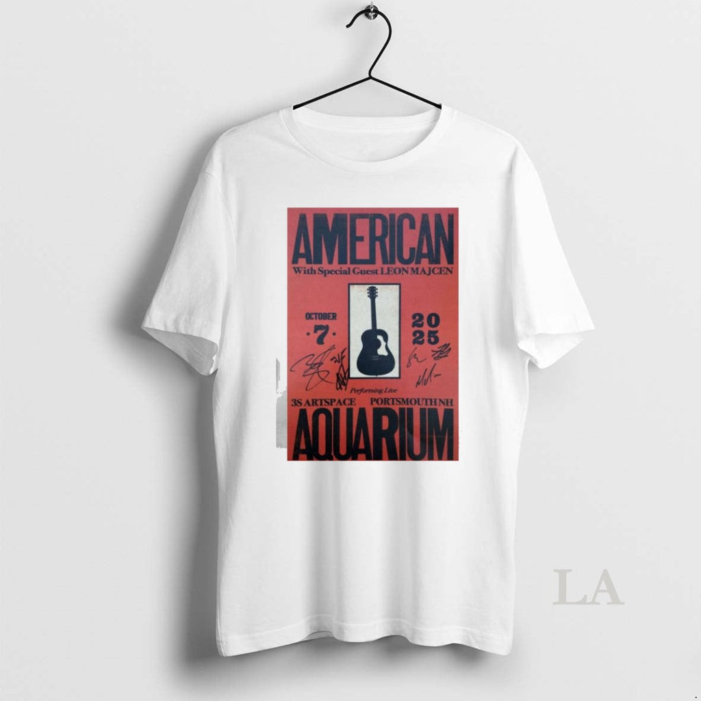 Original American Aquarium 3s Artspace Portsmouth Oct - Adult & Kids T-Shirts, Sweatshirts & Hoodies apparel design preview 1