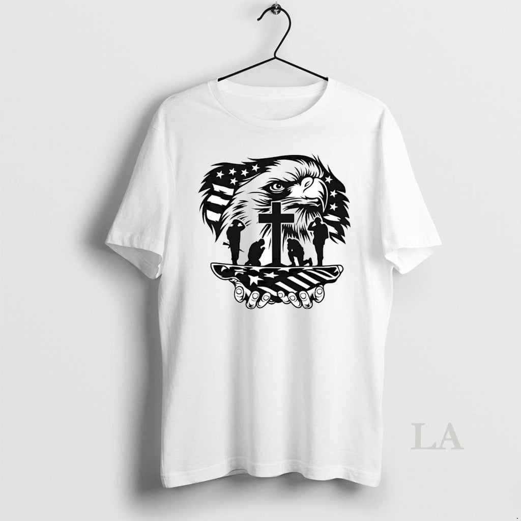 Original American Eagle Honor Usa Veteran - Adult & Kids T-Shirts, Sweatshirts & Hoodies apparel design preview 1