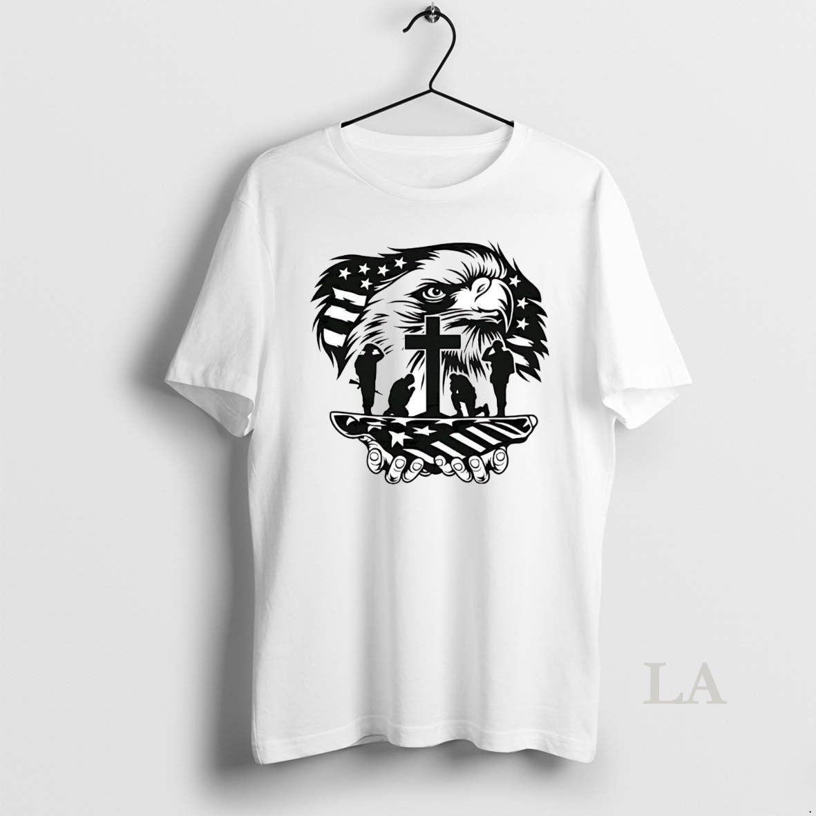 Original American Eagle Honor Usa Veteran - Adult & Kids T-Shirts, Sweatshirts & Hoodies apparel design preview 1