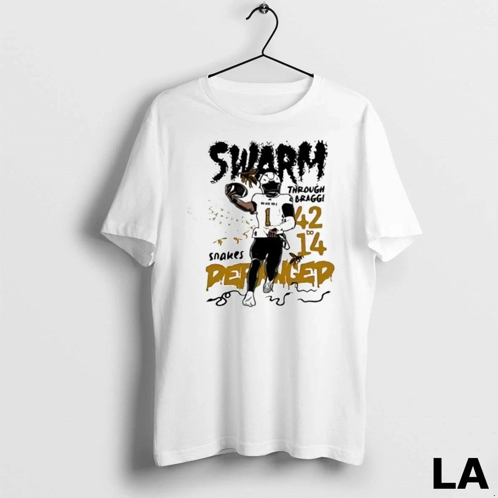 Original Andrew Body Alabama State Hornets Football - Adult & Kids T-Shirts, Sweatshirts & Hoodies apparel design preview 1