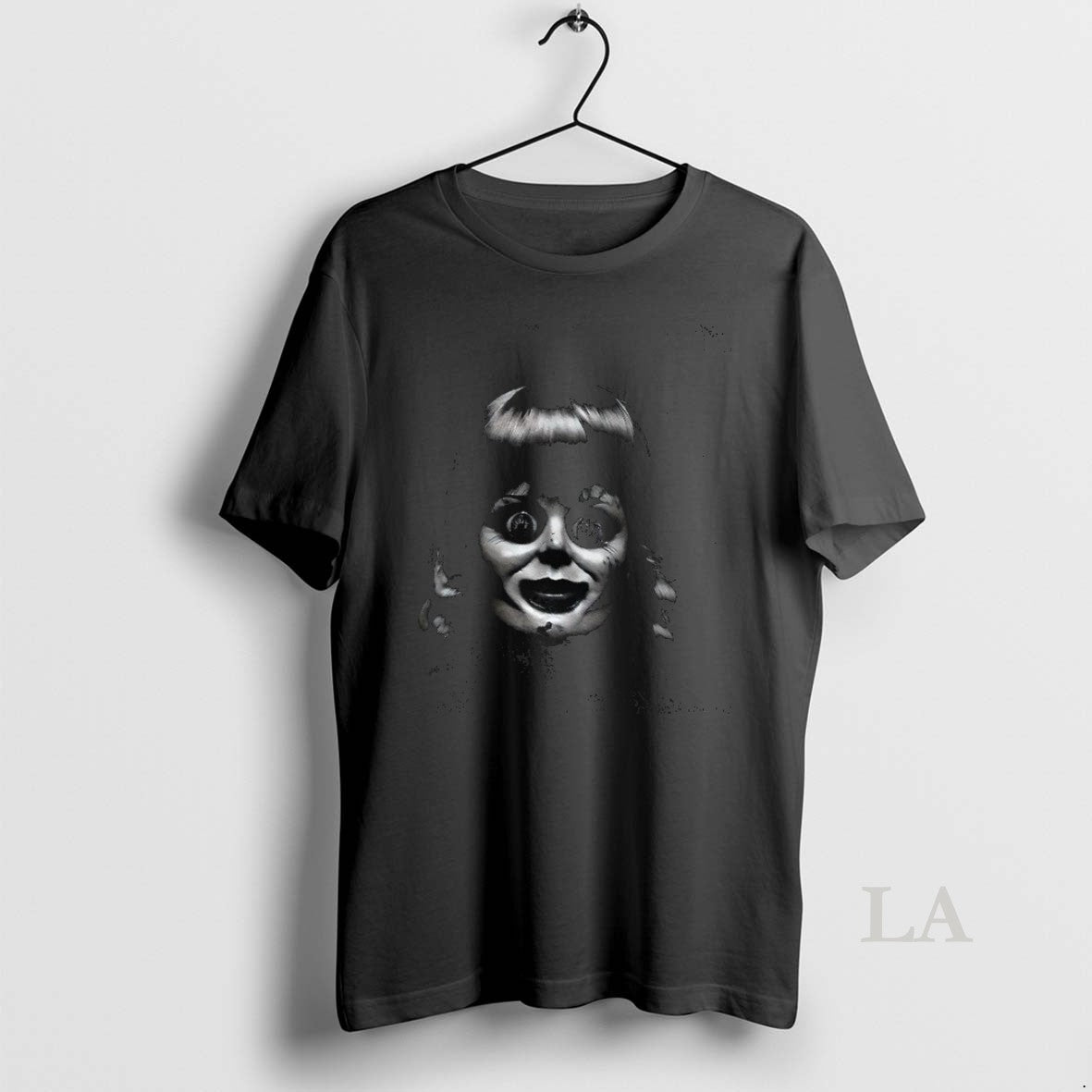 Original Annabelle The Conjuring Face Graphic - Adult & Kids T-Shirts, Sweatshirts & Hoodies apparel design preview 1
