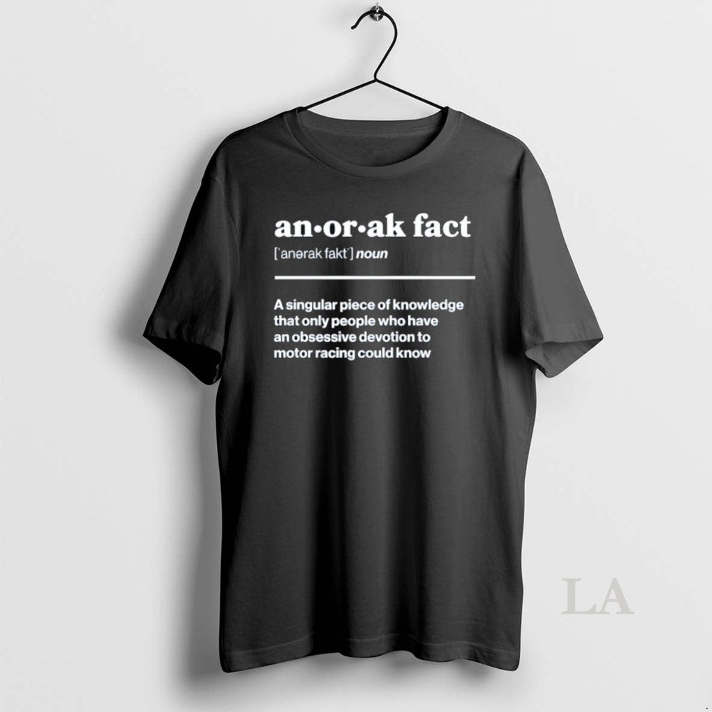 Original Anorak Facts Noun A Singular Piece Of - Adult & Kids T-Shirts, Sweatshirts & Hoodies apparel design preview 1