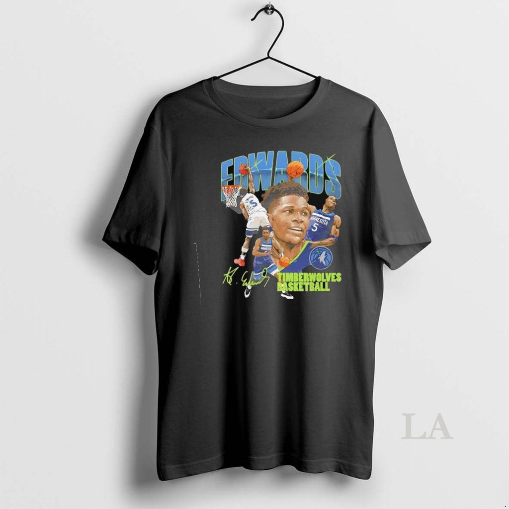 Original Anthony Edwards Minnesota Timberwolves - Adult & Kids T-Shirts, Sweatshirts & Hoodies apparel design preview 1
