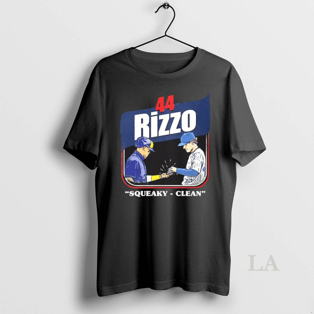 Original Anthony Rizzo 44 Squeaky Clean New York - Adult & Kids T-Shirts, Sweatshirts & Hoodies apparel design preview 1
