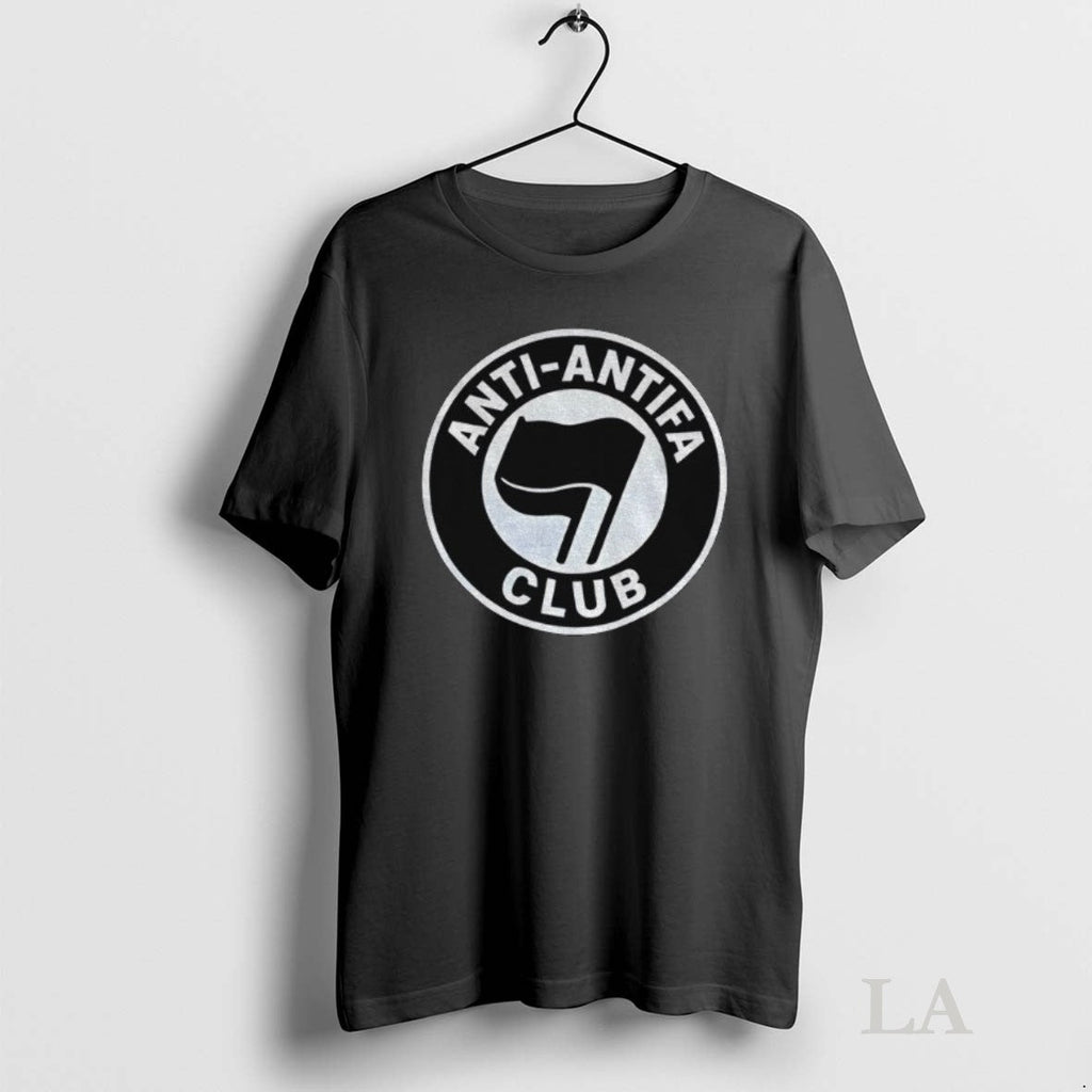 Original Anti Antifa Club Logo Funny Political - Adult & Kids T-Shirts, Sweatshirts & Hoodies apparel design preview 1