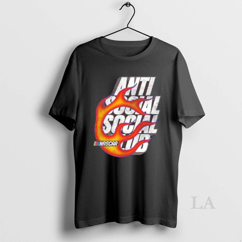 Original Anti Social Club X Nascar Daytona - Adult & Kids T-Shirts, Sweatshirts & Hoodies apparel design preview 1
