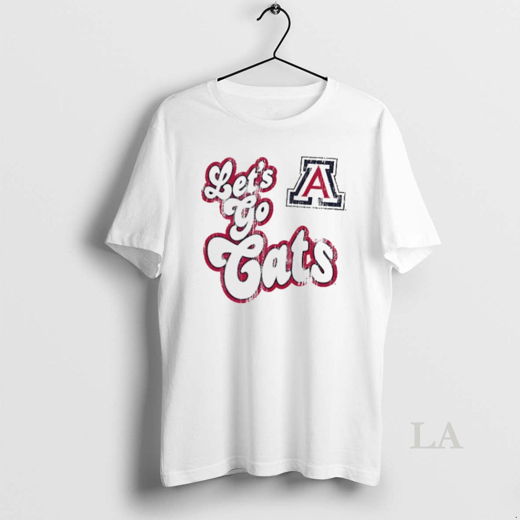Original Arizona A Lets Go Cats - Adult & Kids T-Shirts, Sweatshirts & Hoodies apparel design preview 1