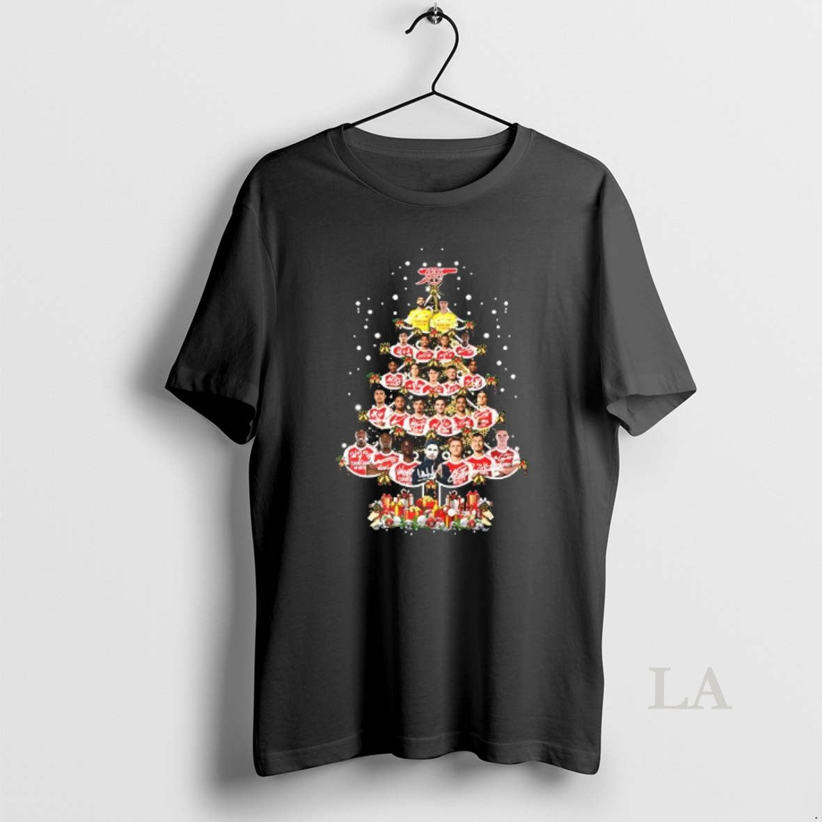 Original Arsenal Fc Premier League Christmas Tree - Adult & Kids T-Shirts, Sweatshirts & Hoodies apparel design preview 1