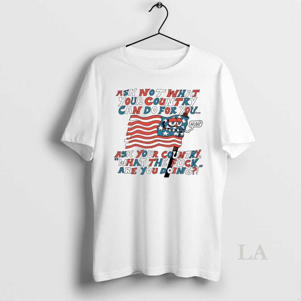 Original Ask Not What Your Country Can Do For You Usa - Adult & Kids T-Shirts, Sweatshirts & Hoodies apparel design preview 1