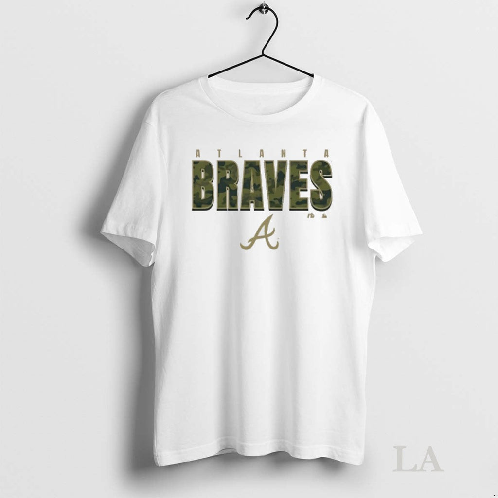Original Atlanta Braves Camo Mlb Postseason 2025 - Adult & Kids T-Shirts, Sweatshirts & Hoodies apparel design preview 1
