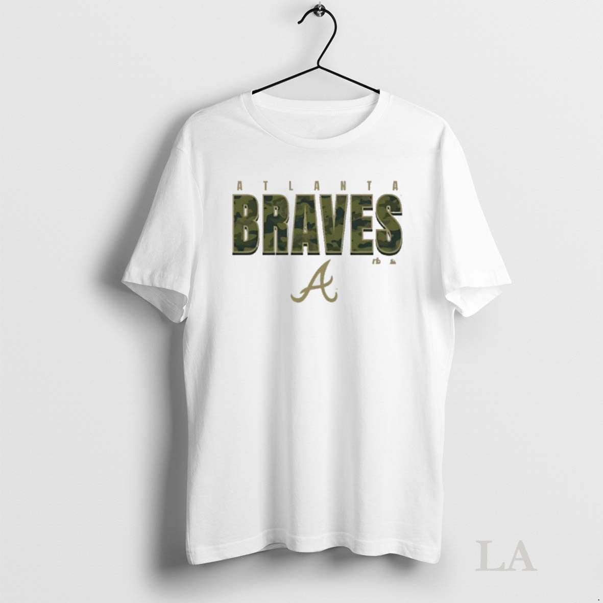 Original Atlanta Braves Camo Mlb Postseason 2025 - Adult & Kids T-Shirts, Sweatshirts & Hoodies apparel design preview 1