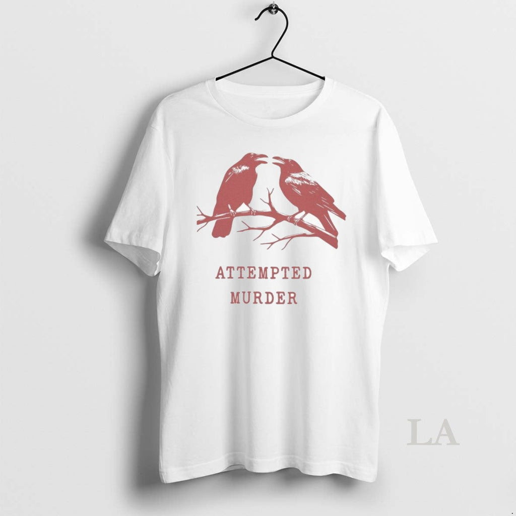 Original Attempted With Crows - Adult & Kids T-Shirts, Sweatshirts & Hoodies apparel design preview 1