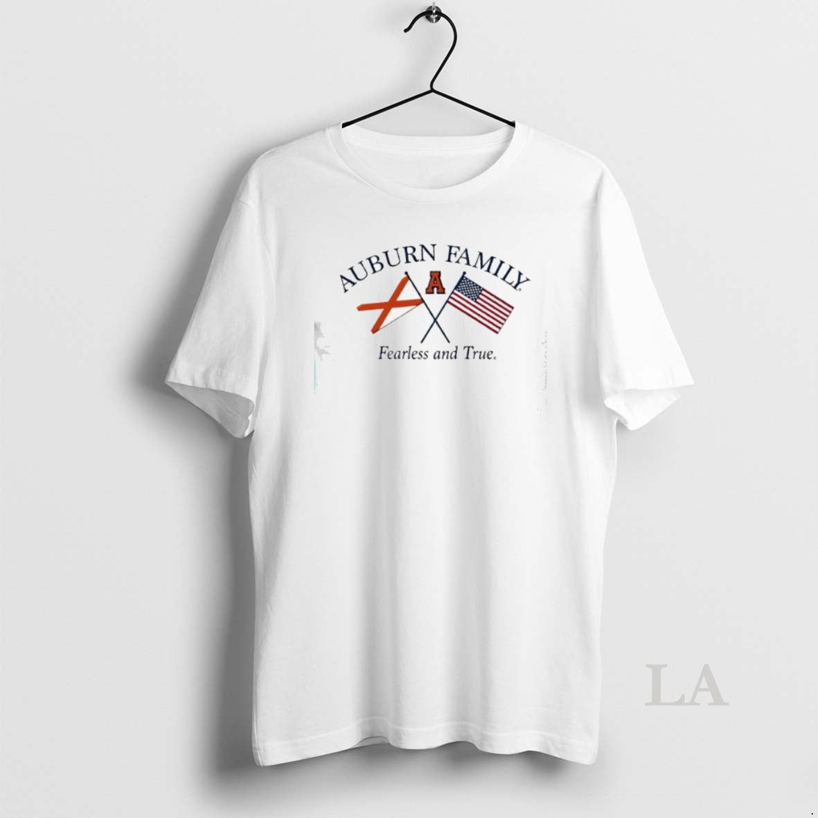 Original Auburn Family Fearless And True Flags - Adult & Kids T-Shirts, Sweatshirts & Hoodies apparel design preview 1
