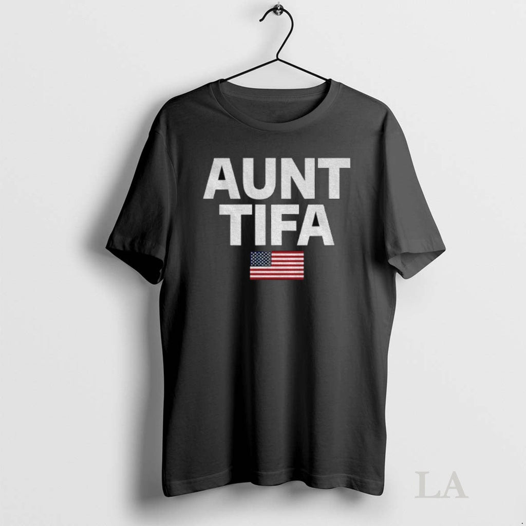 Original Aunt Tifa American Flag Political - Adult & Kids T-Shirts, Sweatshirts & Hoodies apparel design preview 1