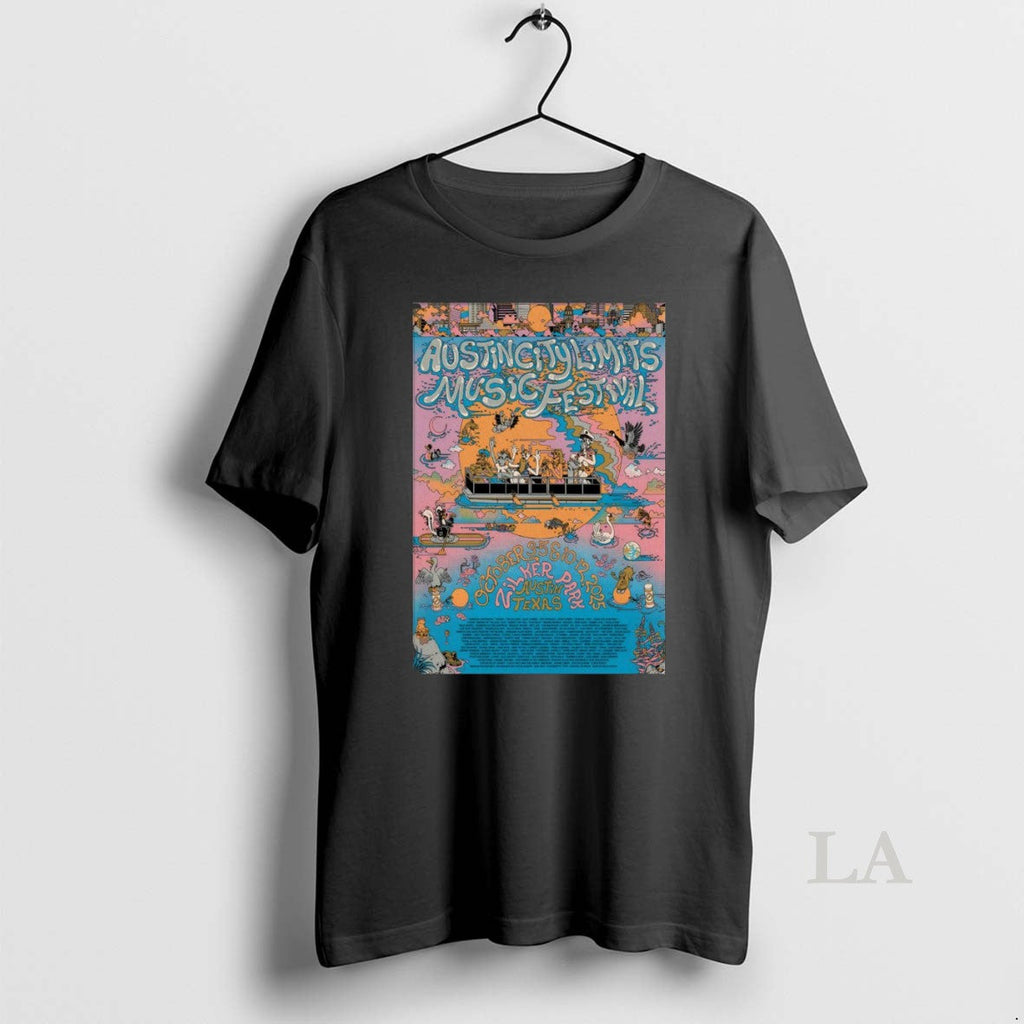 Original Austin City Limits Music Festival October 3 - Adult & Kids T-Shirts, Sweatshirts & Hoodies apparel design preview 1