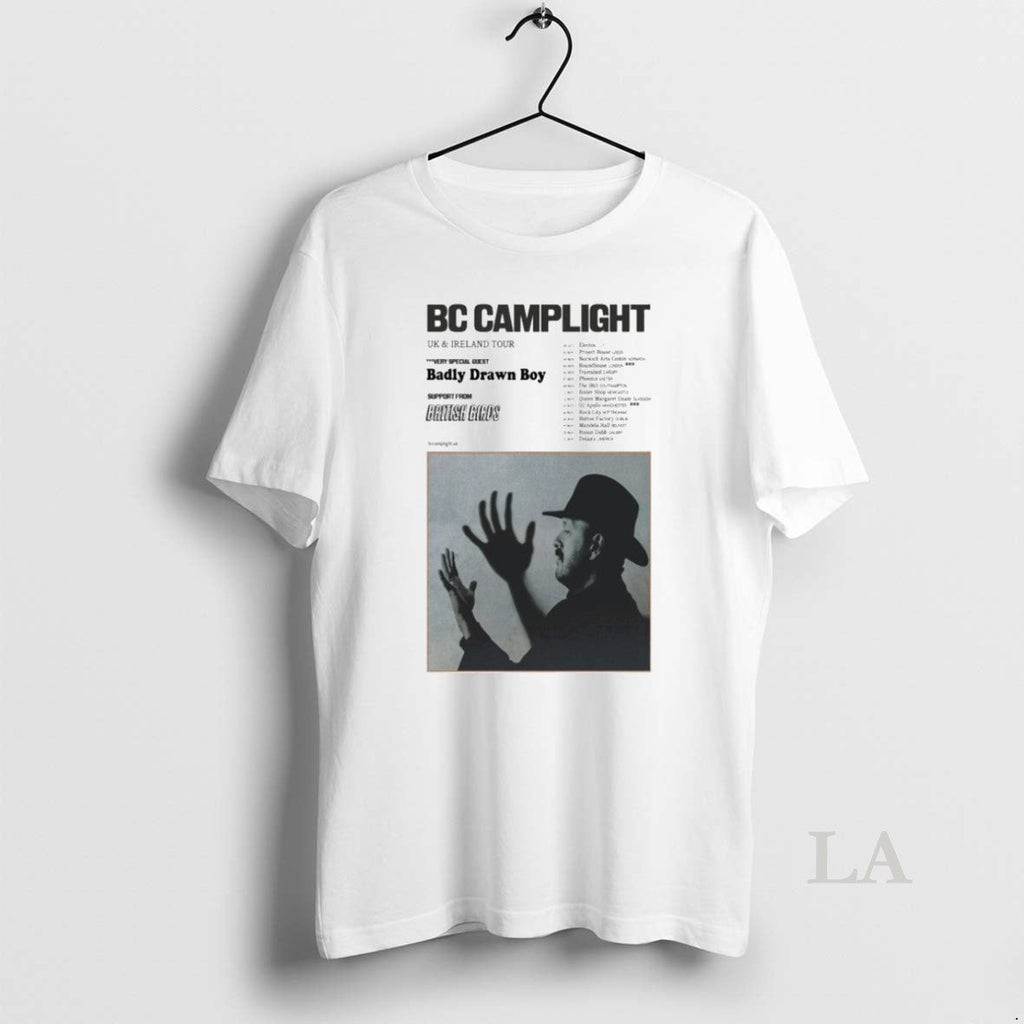Original Bc Camplight Uk Ireland Tour 2025 Badly - Adult & Kids T-Shirts, Sweatshirts & Hoodies apparel design preview 1