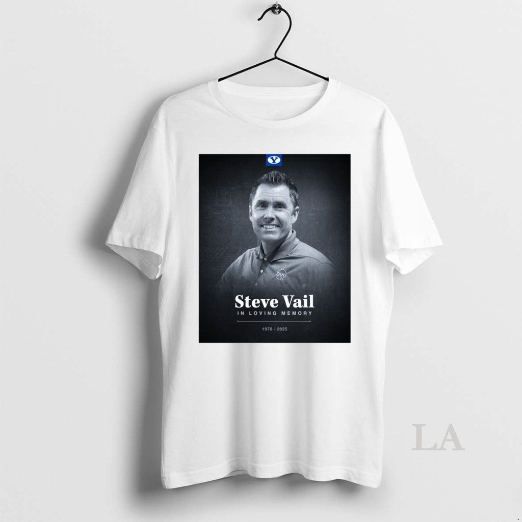 Original Byu Mens Volleyball Steve Vail In Loving - Adult & Kids T-Shirts, Sweatshirts & Hoodies apparel design preview 1