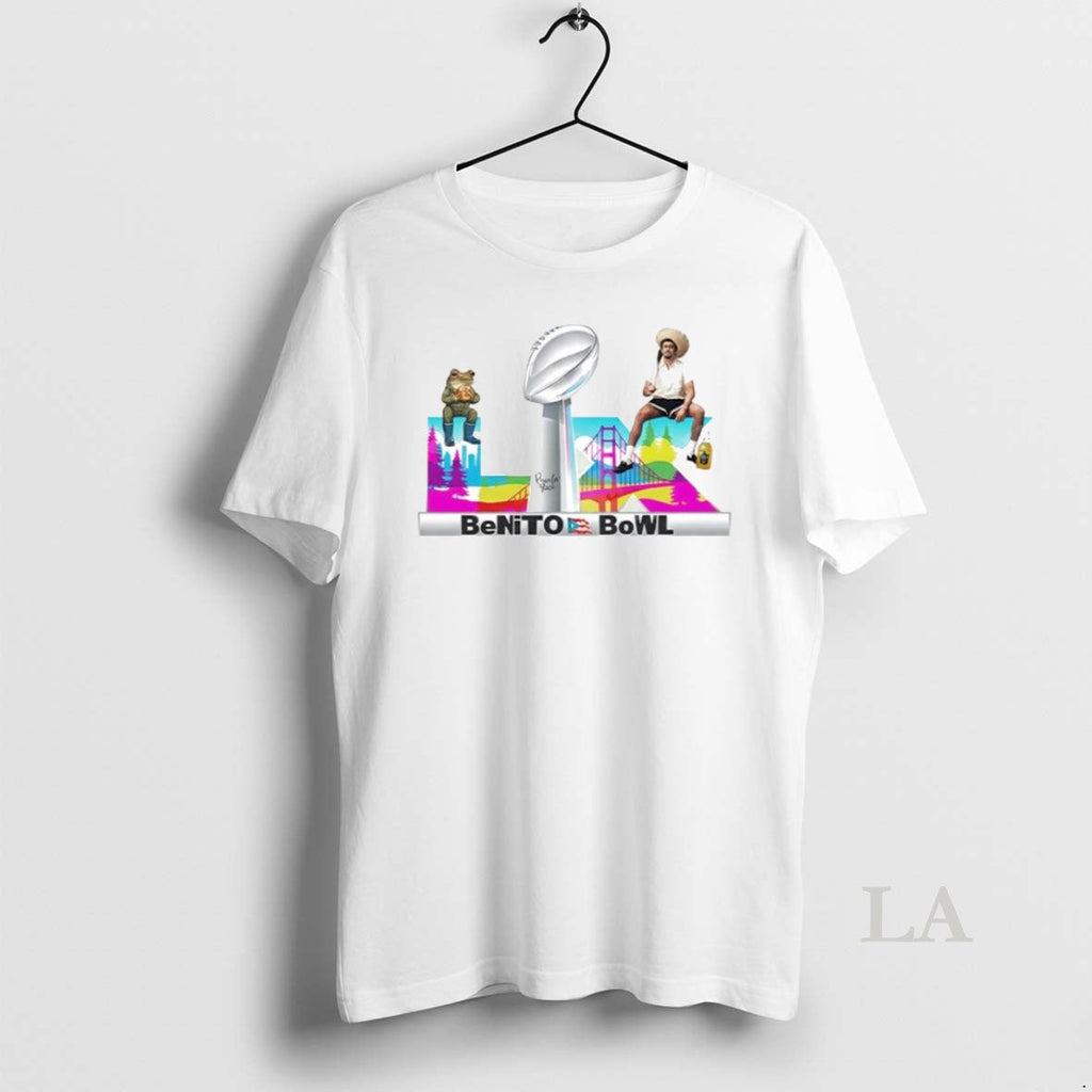 Original Bad Bunny Benito Bowl Puerto Rico Ornaments - Adult & Kids T-Shirts, Sweatshirts & Hoodies apparel design preview 1
