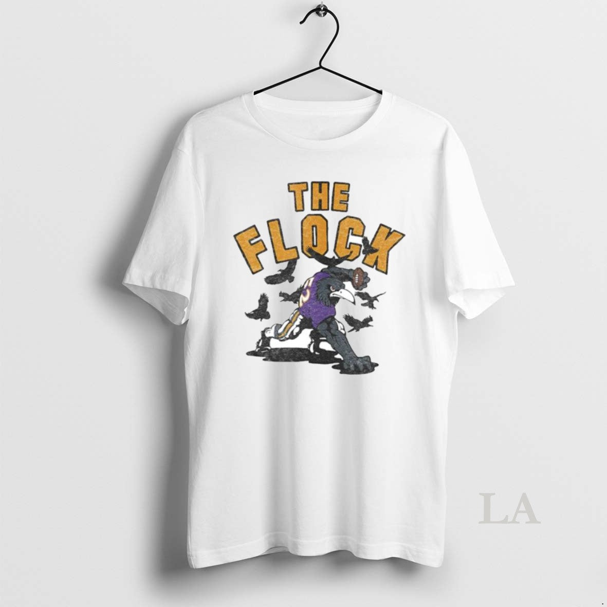 Original Baltimore Ravens The Flock Ornaments - Adult & Kids T-Shirts, Sweatshirts & Hoodies apparel design preview 1