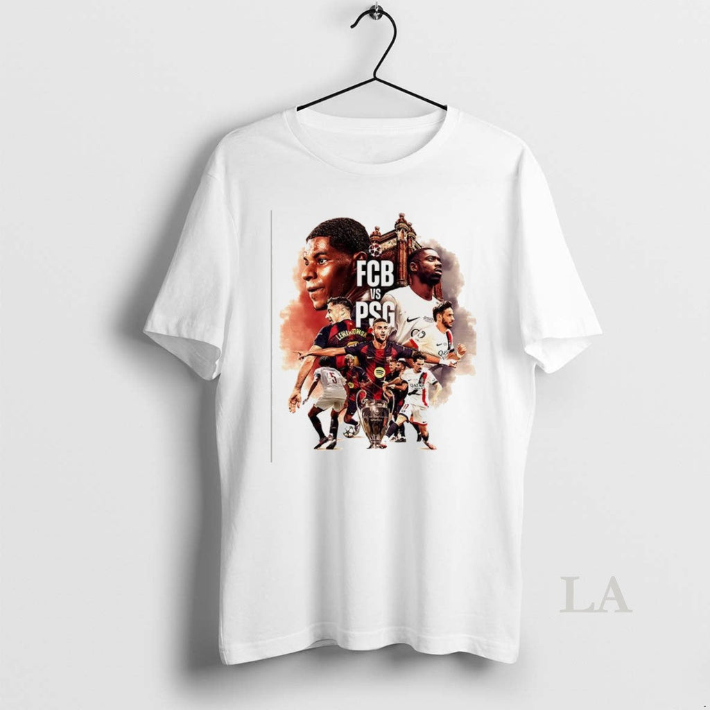 Original Barcelona Vs Paris Saint Germain Champions - Adult & Kids T-Shirts, Sweatshirts & Hoodies apparel design preview 1
