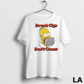 Original Bart Drunk Cigs Dont Count - Adult & Kids T-Shirts, Sweatshirts & Hoodies apparel design preview 1