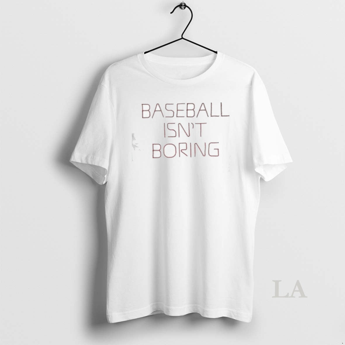 Original Baseball Isnt Boring - Adult & Kids T-Shirts, Sweatshirts & Hoodies apparel design preview 1