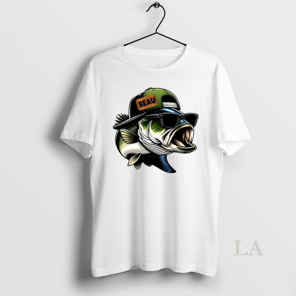 Original Bass Fishing Hat Beau - Adult & Kids T-Shirts, Sweatshirts & Hoodies apparel design preview 1