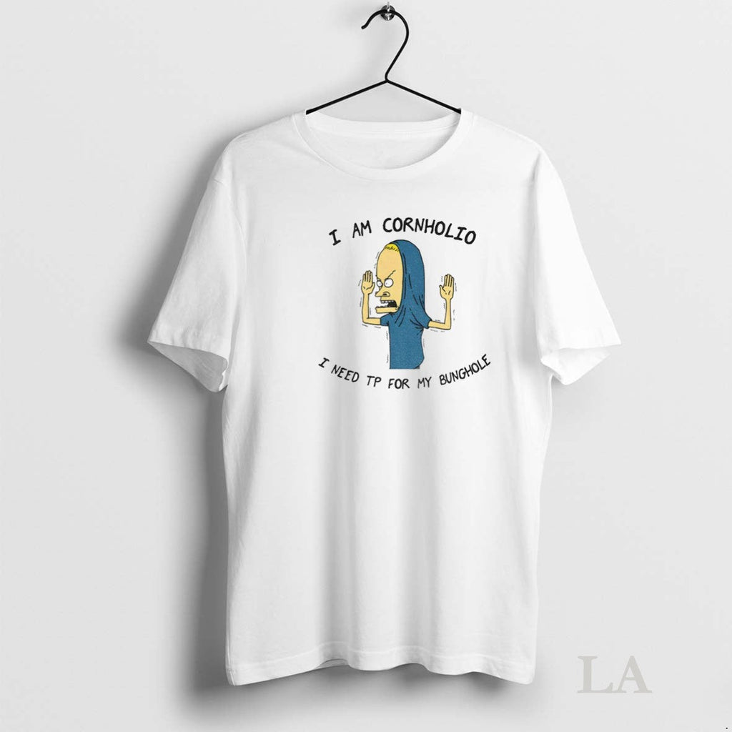Original Beavis I Am Cornholio Need Tp For My - Adult & Kids T-Shirts, Sweatshirts & Hoodies apparel design preview 1