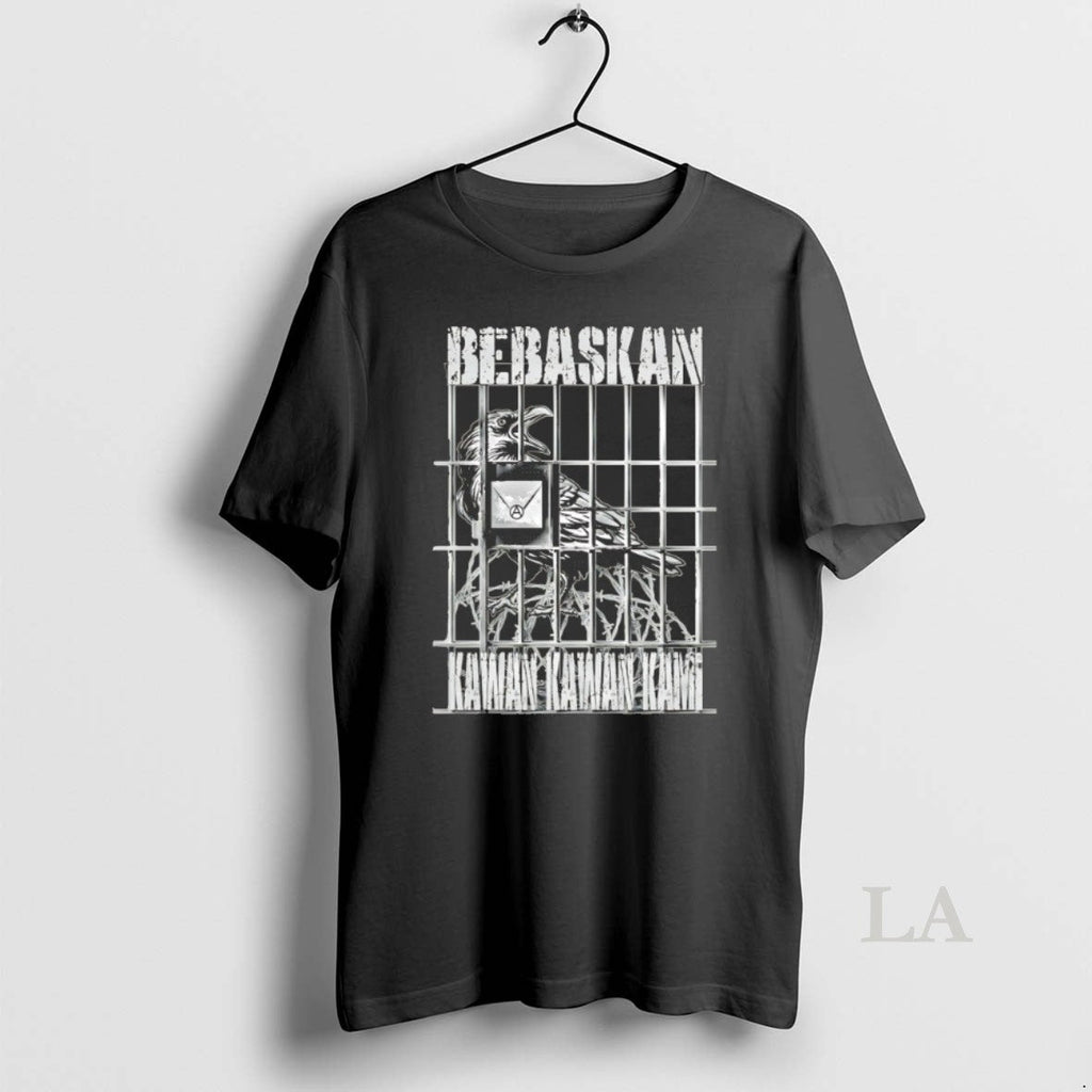 Original Bebaskan Kawan Kami - Adult & Kids T-Shirts, Sweatshirts & Hoodies apparel design preview 1