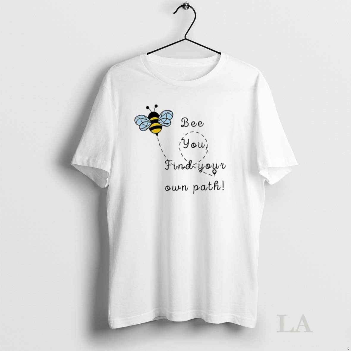 Original Bee You Find Your Own Path - Adult & Kids T-Shirts, Sweatshirts & Hoodies apparel design preview 1