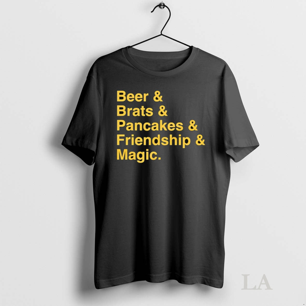 Original Beer And Brats Pancakes Friendship Magic - Adult & Kids T-Shirts, Sweatshirts & Hoodies apparel design preview 1