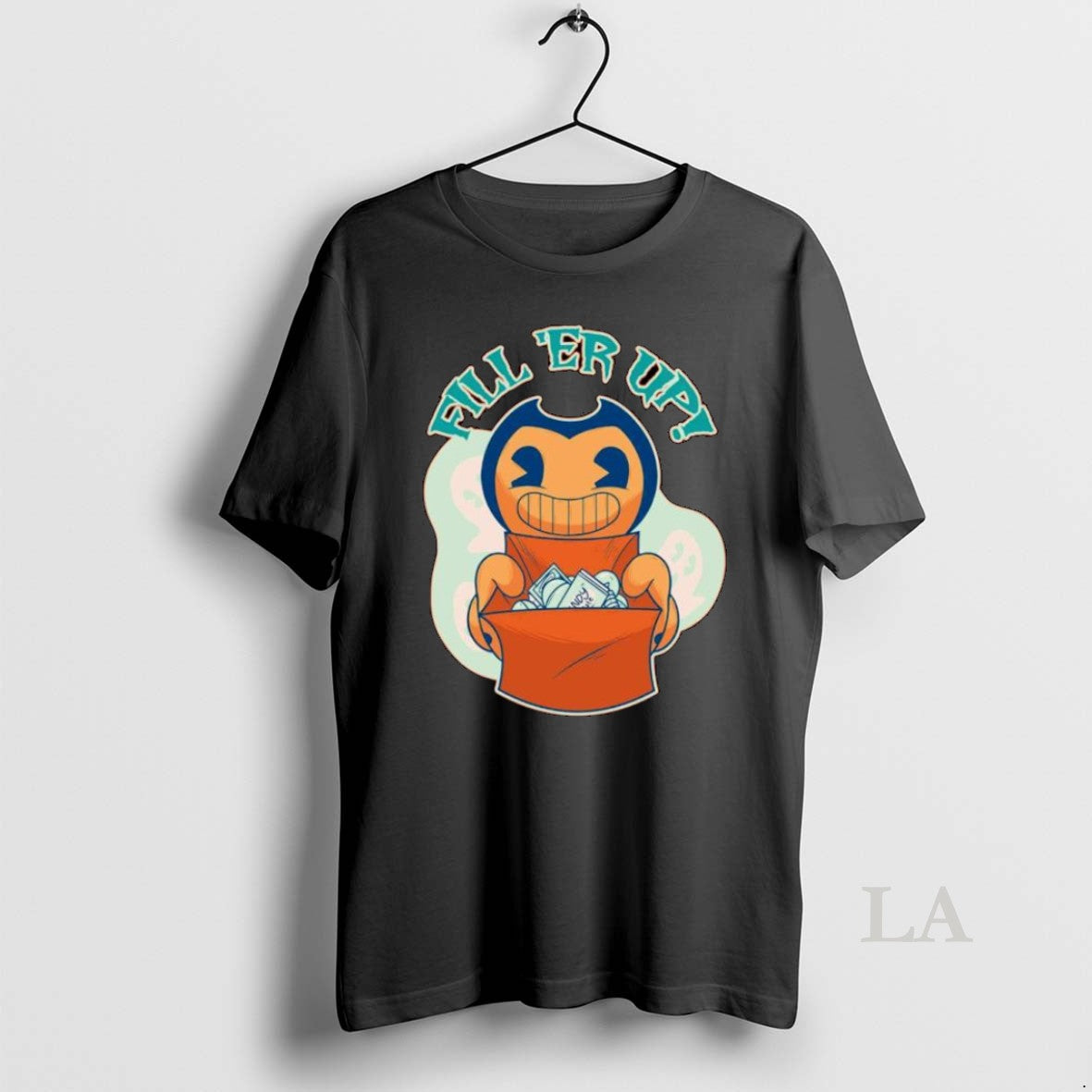 Original Bendy Fill Er Up Halloween Ornaments - Adult & Kids T-Shirts, Sweatshirts & Hoodies apparel design preview 1
