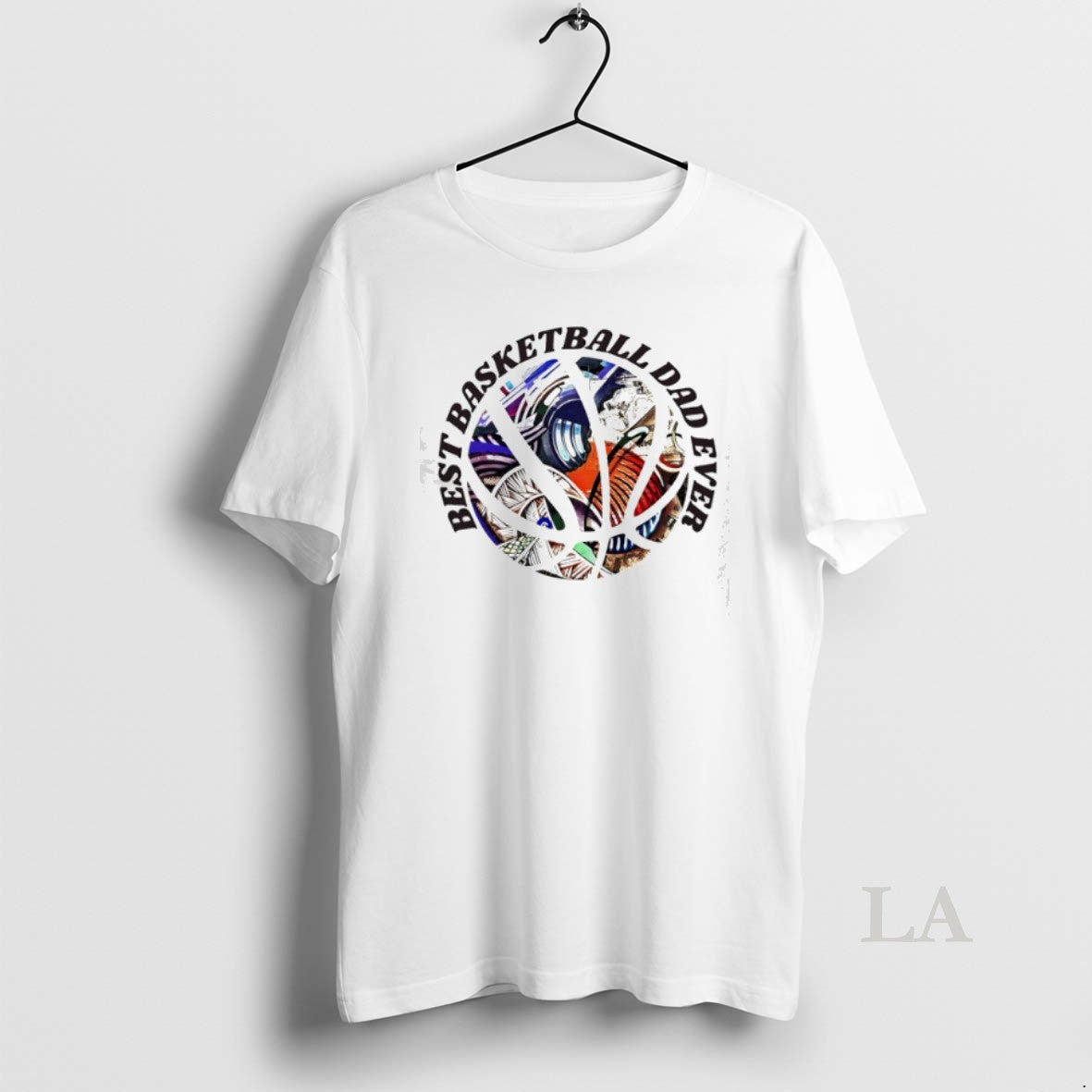 Original Best Basketball Dad Ever - Adult & Kids T-Shirts, Sweatshirts & Hoodies apparel design preview 1