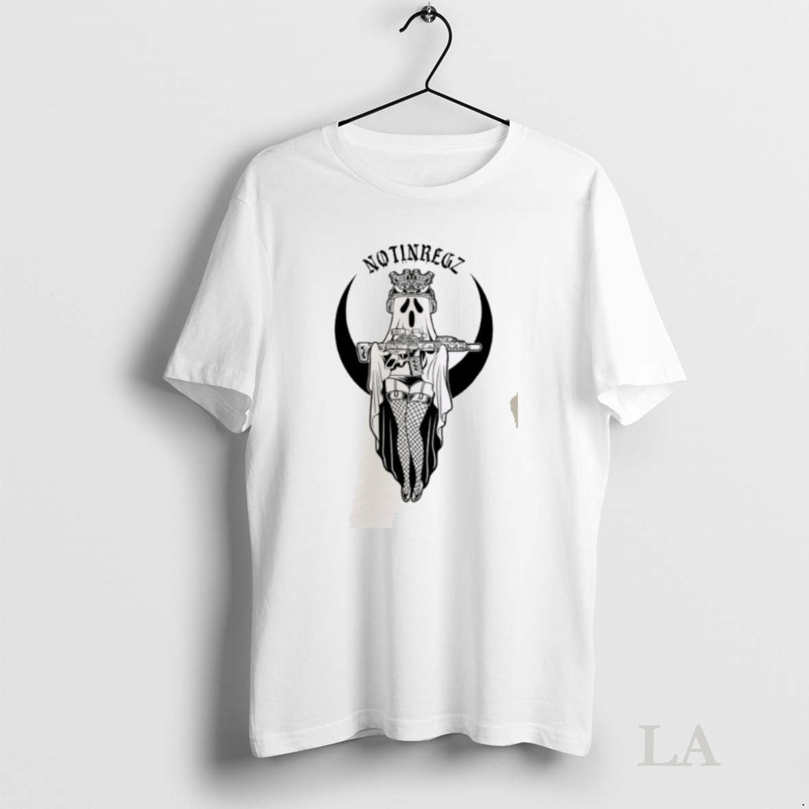 Original Betty Boop Ghost Gun - Adult & Kids T-Shirts, Sweatshirts & Hoodies apparel design preview 1