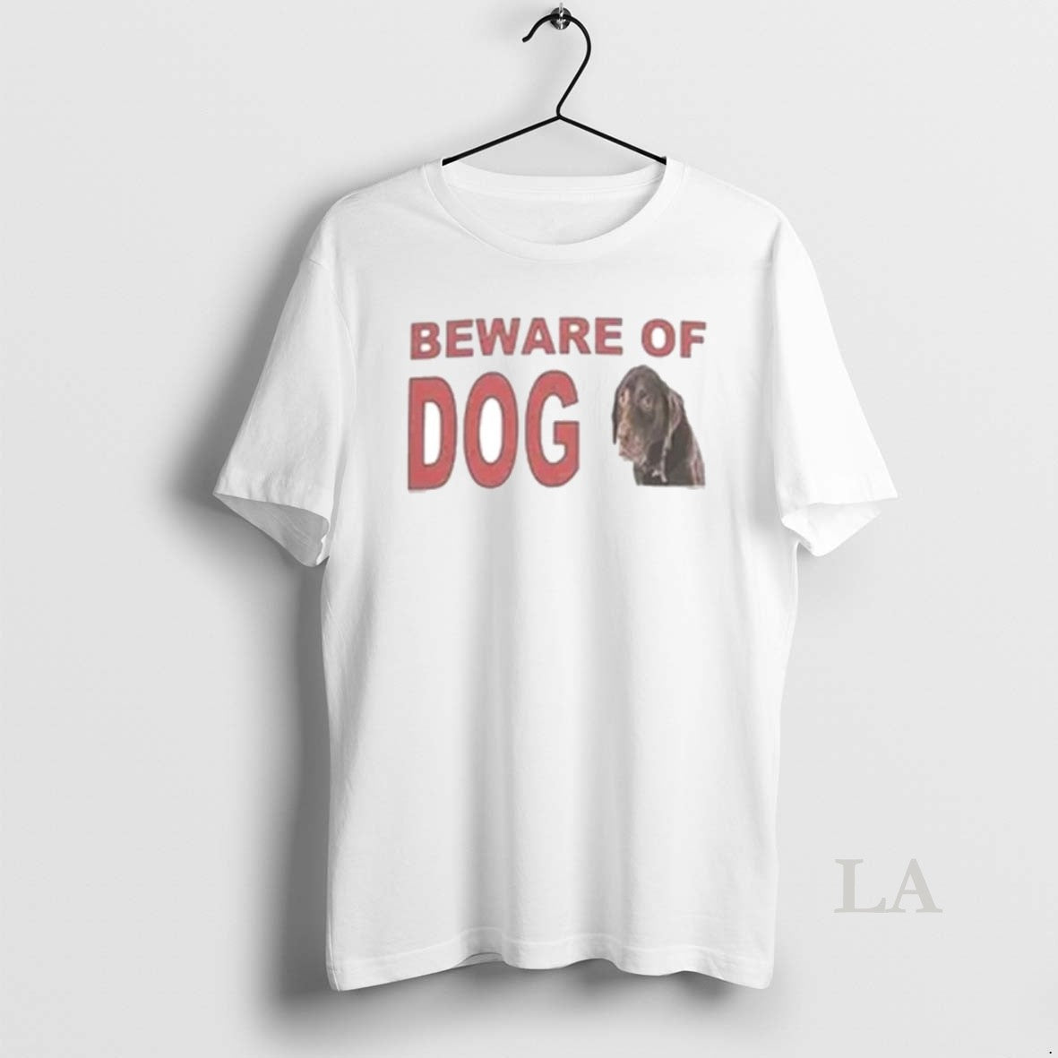 Original Beware Of Dog Ornaments - Adult & Kids T-Shirts, Sweatshirts & Hoodies apparel design preview 1