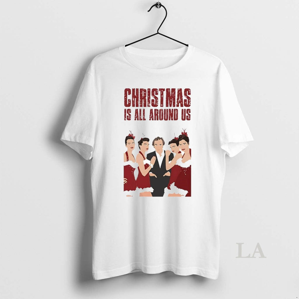 Original Billy Mack Christmas Is All Around Us - Adult & Kids T-Shirts, Sweatshirts & Hoodies apparel design preview 1