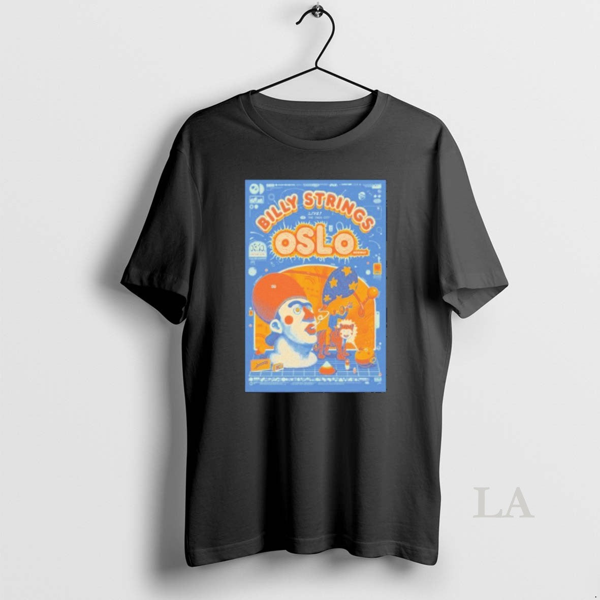 Original Billy Strings Oslo Norway - Adult & Kids T-Shirts, Sweatshirts & Hoodies apparel design preview 1