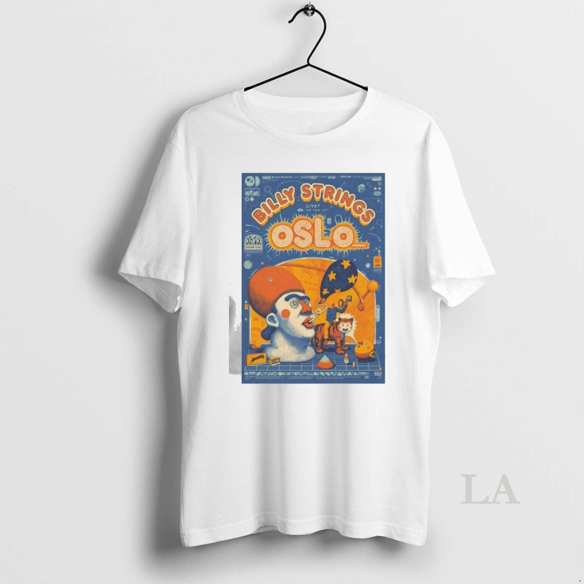 Original Billy Strings Sentrum Scene In Oslo No - Adult & Kids T-Shirts, Sweatshirts & Hoodies apparel design preview 1