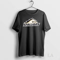 Original Birmingham Stallions Lockup Logo Style - Adult & Kids T-Shirts, Sweatshirts & Hoodies apparel design preview 1